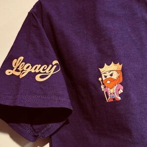 Legacy Deep Purple Crewneck Shirt